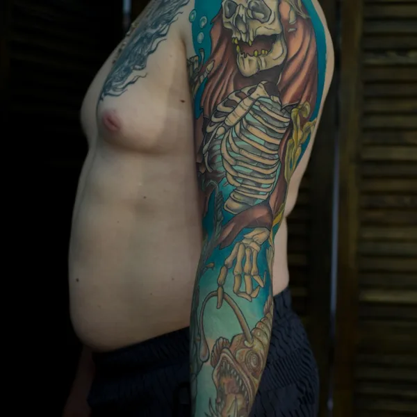 Neo Traditional tattoo by Anny Lorylin in Великий Новгород