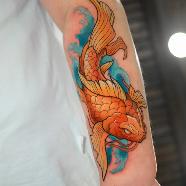 Neo Traditional tattoo by Anny Lorylin in Великий Новгород