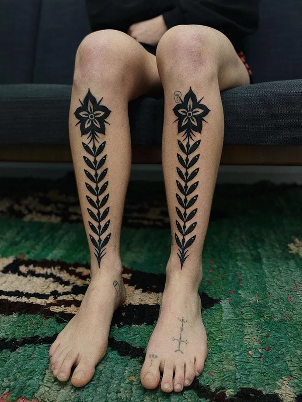 Abstract tattoo by Agne Hurt  in Dublin
