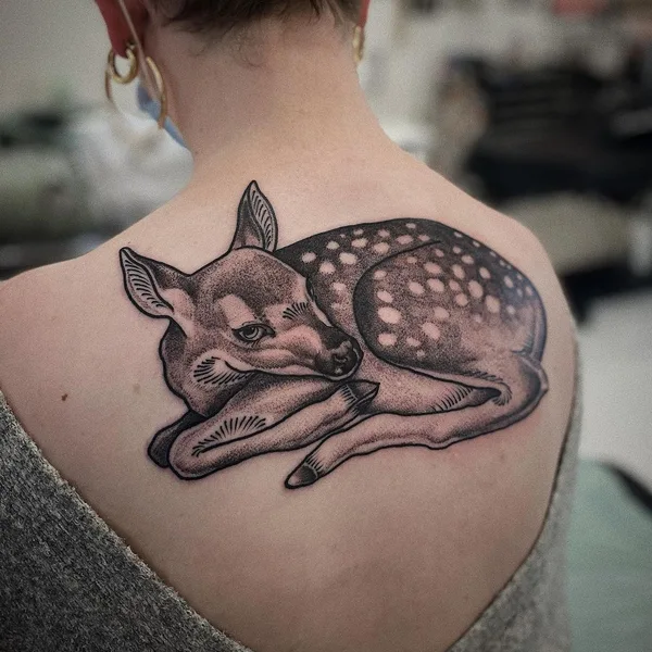 Abstract tattoo by Agne Hurt  in Dublin