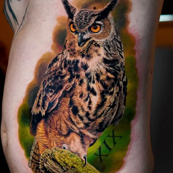 Realism tattoo by Allen Brunn in Madrid