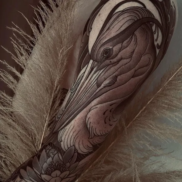 Neo Traditional tattoo by Georg Faust in Bremen