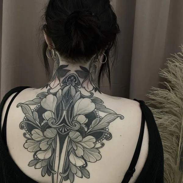 Neo Traditional tattoo by Georg Faust in Bremen