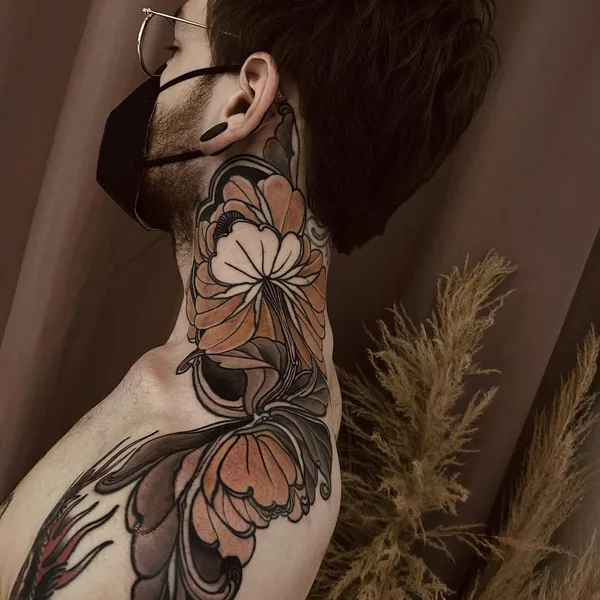 Neo Traditional tattoo by Georg Faust in Bremen