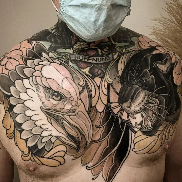 Neo Traditional tattoo by Georg Faust in Bremen