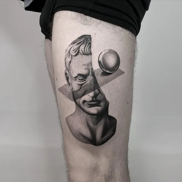 avant-garde tattoo by Suchaiglatattoo in Gdańsk