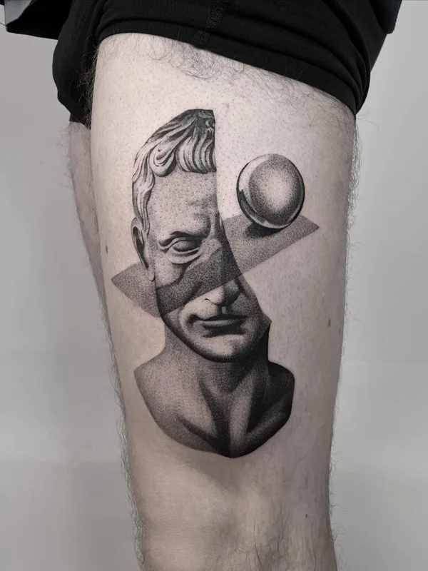 avant-garde tattoo by Suchaiglatattoo in Gdańsk