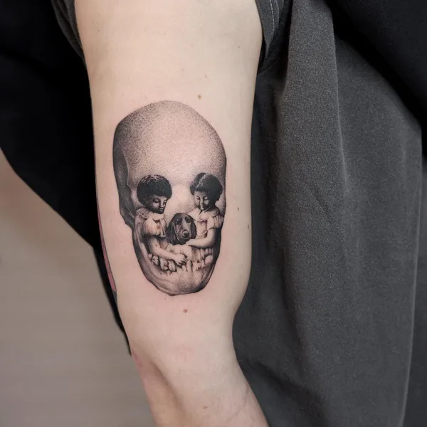 avant-garde tattoo by Suchaiglatattoo in Gdańsk