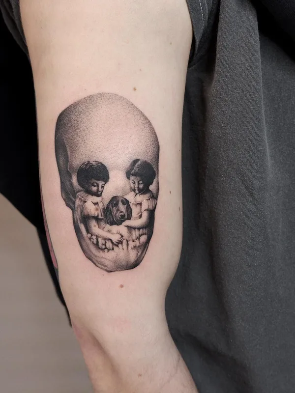 avant-garde tattoo by Suchaiglatattoo in Gdańsk