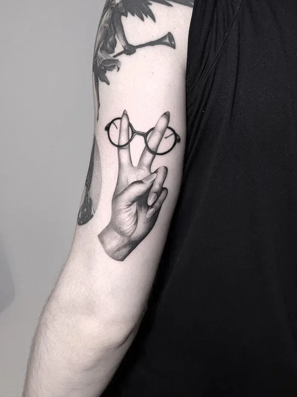 avant-garde tattoo by Suchaiglatattoo in Gdańsk