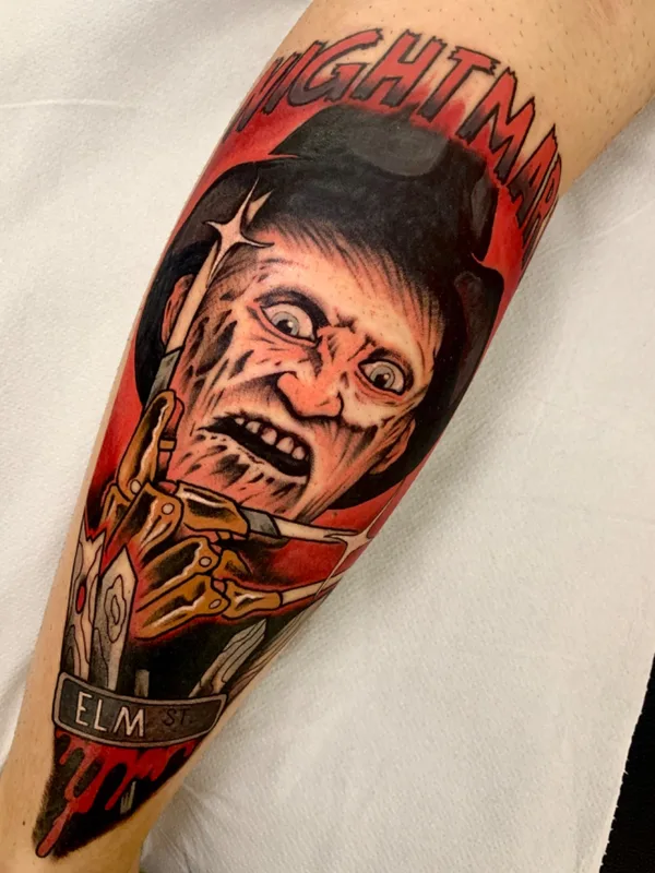 color neo traditional tattoo auf forearm #67790 | Tätowierer Carne 