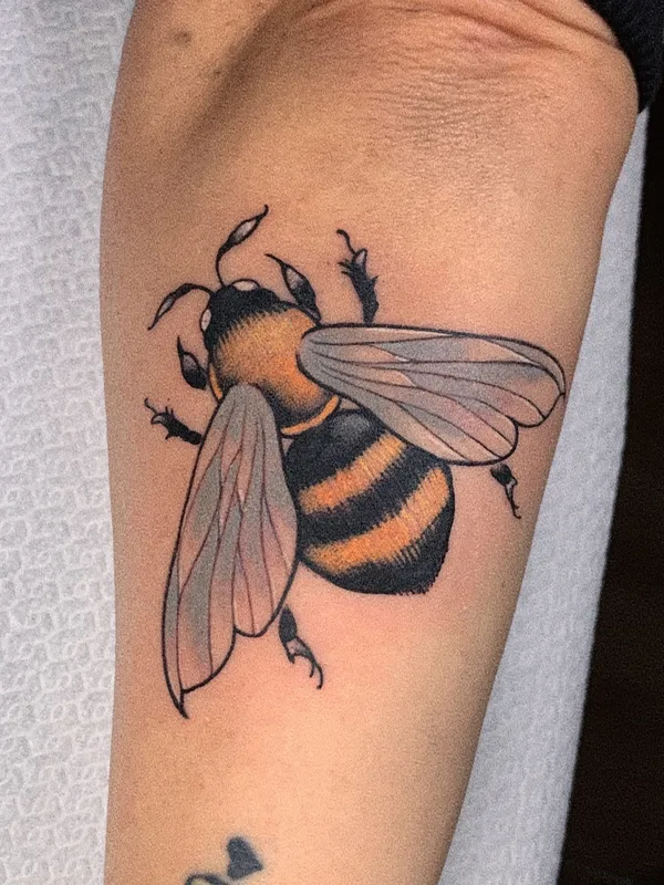 color illustrative tattoo auf forearm #67795 | Tätowierer Carne 