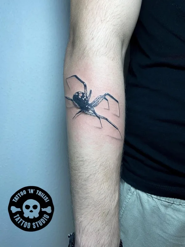 black and grey realism татуировка на forearm #54841 | Тату мастер George.ink Tattoo Tbilisi
