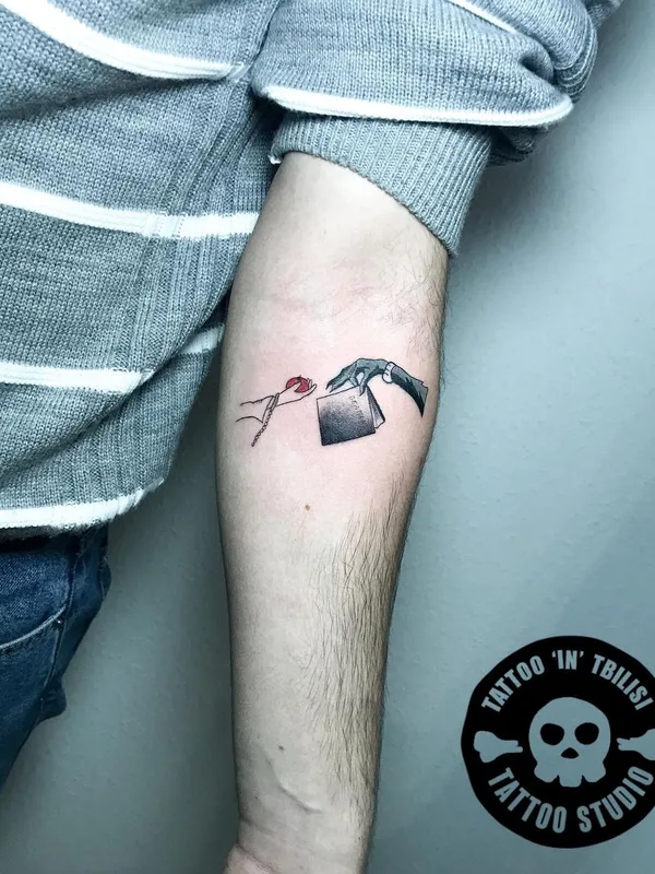 color illustrative татуировка на forearm #54842 | Тату мастер George.ink Tattoo Tbilisi