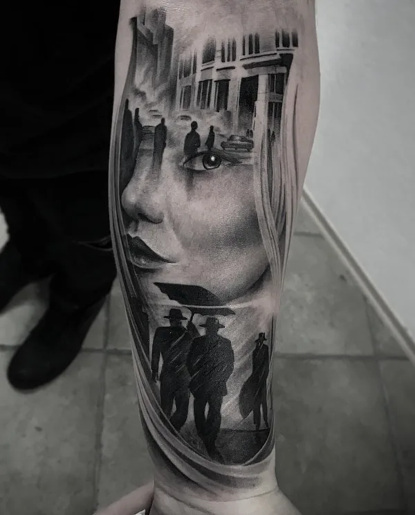 black and grey realism tatouage sur forearm #54849 | Artiste tatoueur Григорий Поздняков