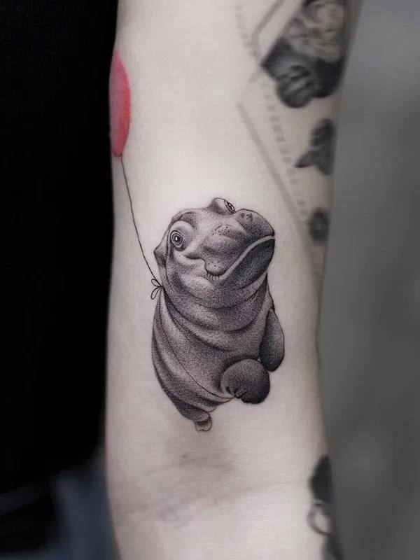black and grey black and grey татуировка на forearm #31083 | Тату мастер AkiWong