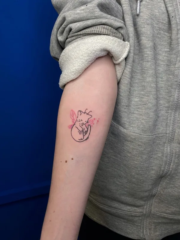 color linework татуировка на forearm #40518 | Тату мастер Kir D.