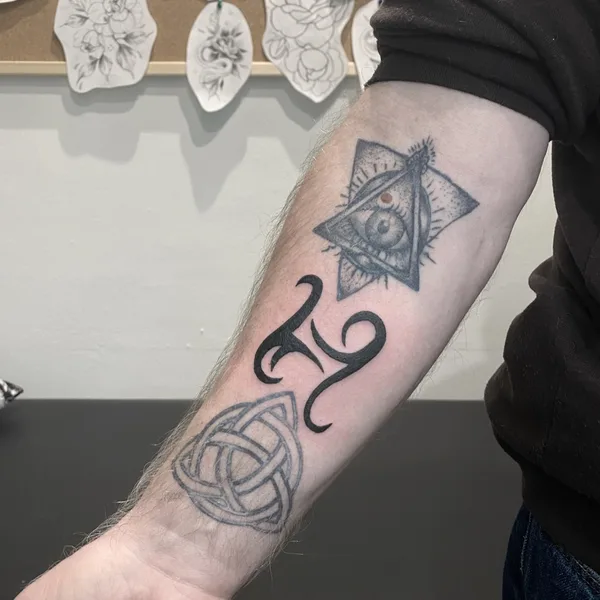 Sketch tattoo by Kir D.