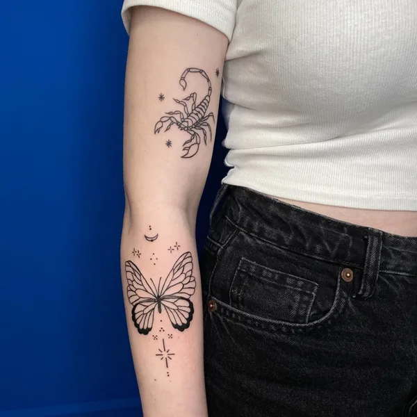 Sketch tattoo by Kir D.