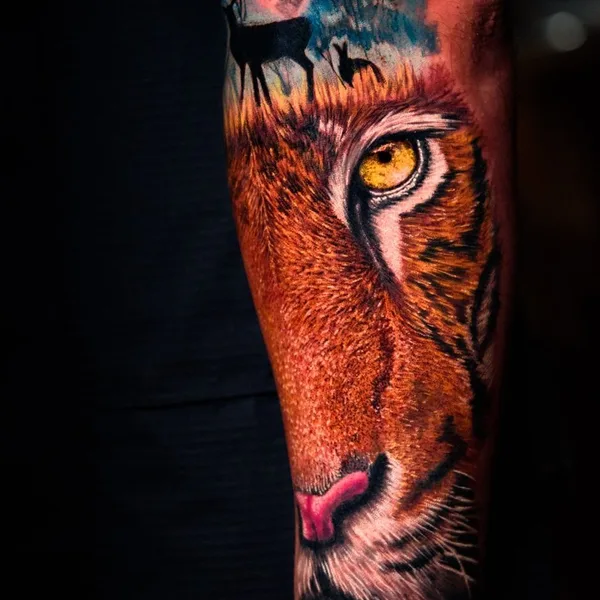 Realism tattoo by Lena Diamanti
