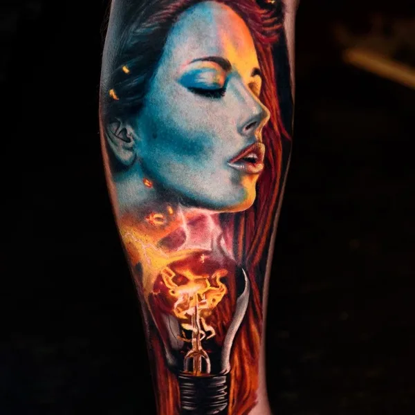 Realism tattoo by Lena Diamanti