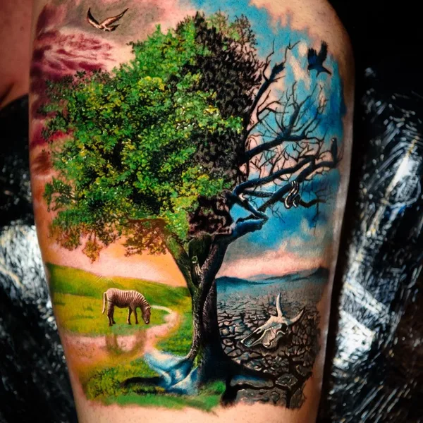 Realism tattoo by Lena Diamanti