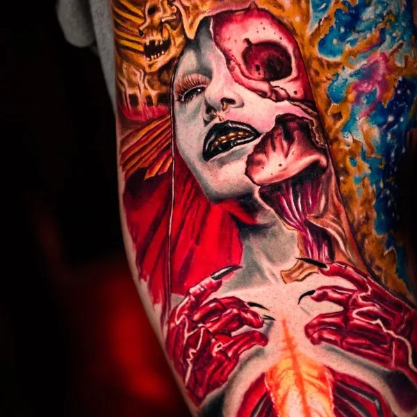 Realism tattoo by Lena Diamanti