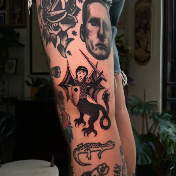 Author's Style tattoo by ros helem in Tel Aviv - Jaffa