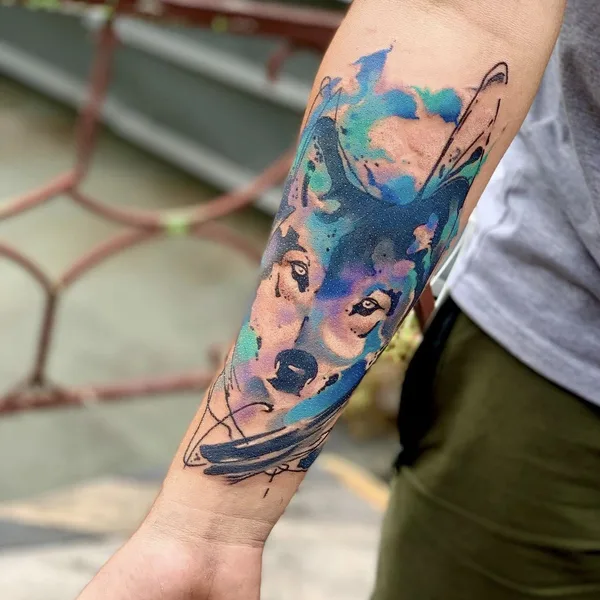 Color tattoo by Владислав Бондаренко  in Днепр