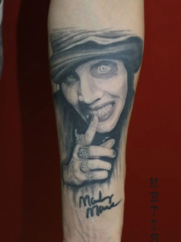 black and grey black and grey татуировка на forearm #58816 | Тату мастер Кузнецов Сергей