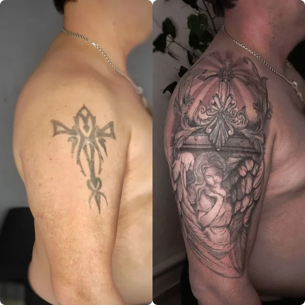 Graphic tattoo by Дмитрий Сергеевич Евстифеев in Троицк