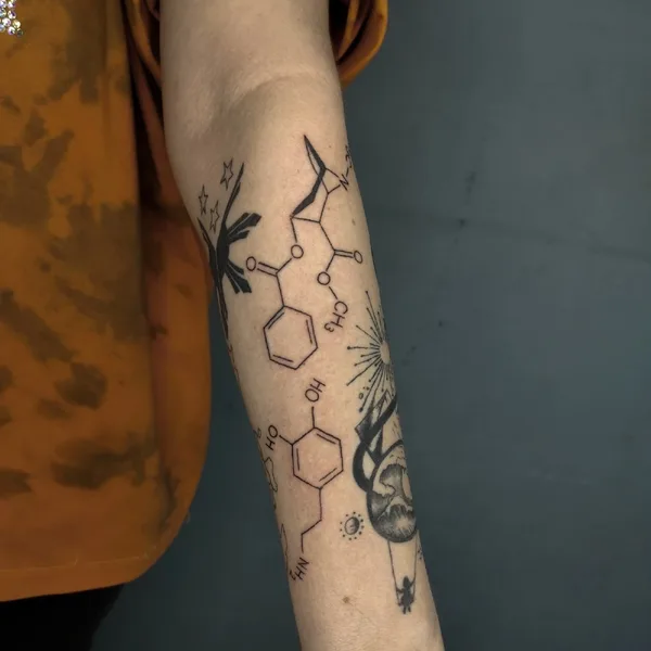 Graphic tattoo by Дмитрий Сергеевич Евстифеев in Троицк