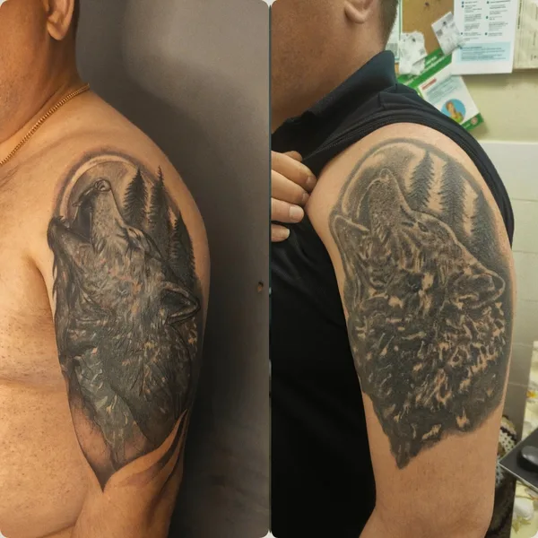 Graphic tattoo by Дмитрий Сергеевич Евстифеев in Троицк