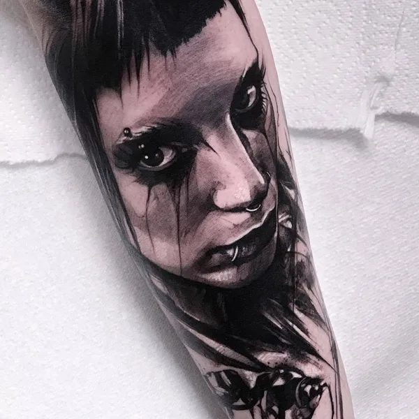 Авторская tattoo by Hollie Pryce-Jones in Liverpool