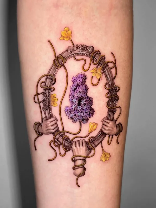 color illustrative Tatuagem em forearm #59569 | Tatuador Poesis