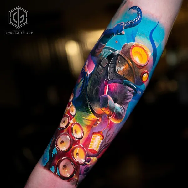 Realism tattoo by Jack Galan Art in Szczecin