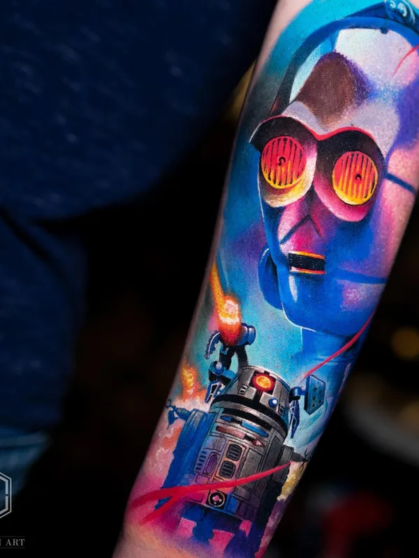color realism tatouage sur forearm #59583 | Artiste tatoueur Jack Galan Art