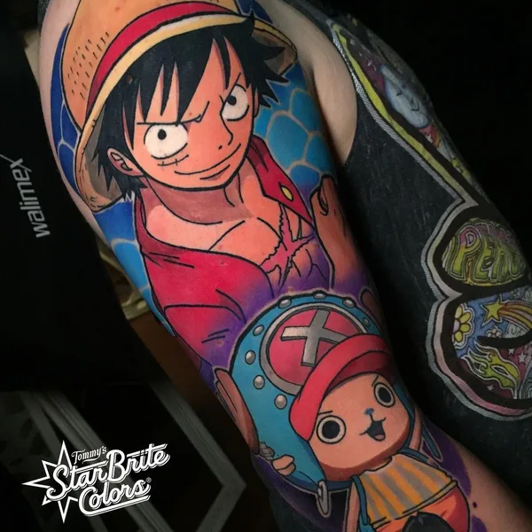 Illustrative tattoo by Csabi Kiss in Miskolc