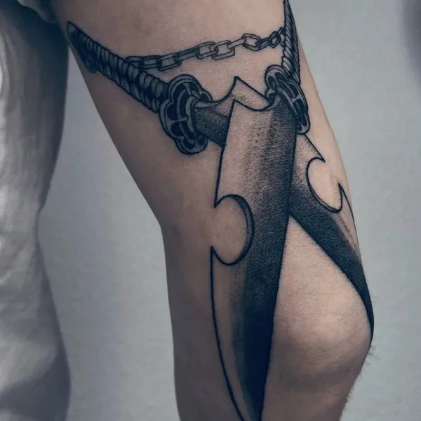 Horror tattoo by Алексей Вакулов in Раменское