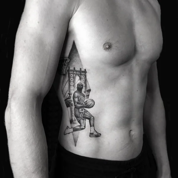 Author's Style tattoo by Леонид Изгин in Moscow