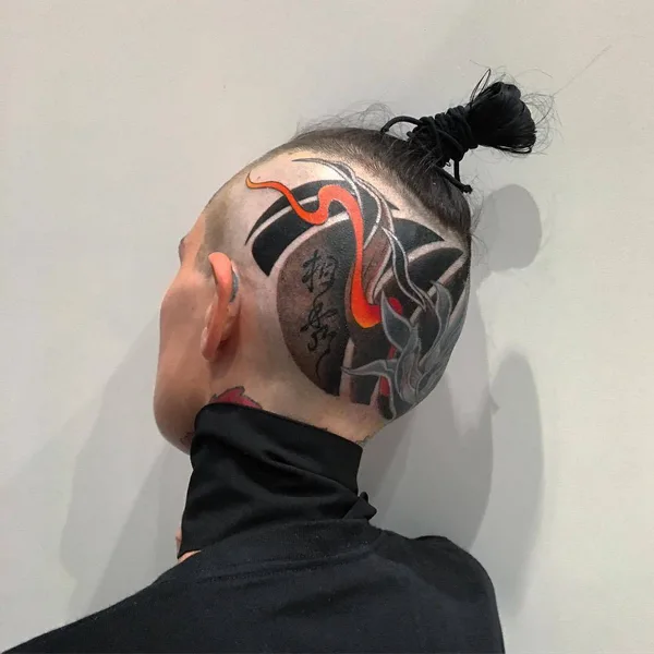 Traditional tattoo by Sousyu Hayashi