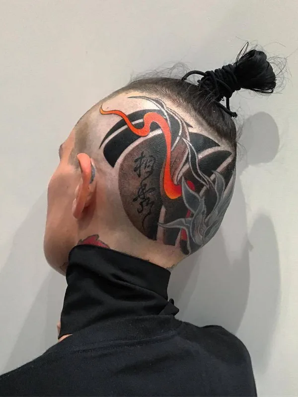 Traditional tattoo by Sousyu Hayashi