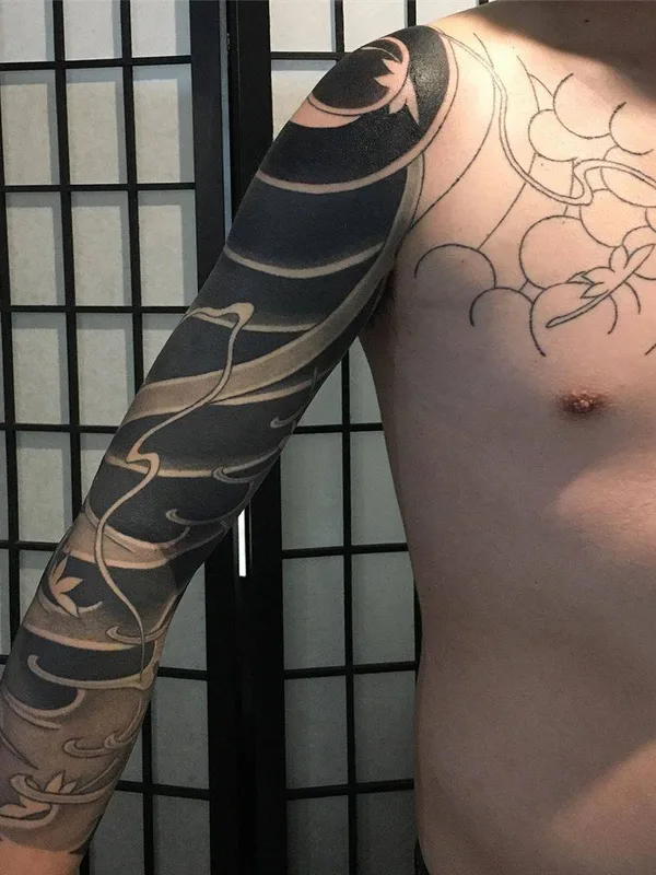 Traditional tattoo by Sousyu Hayashi