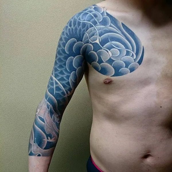 Traditional tattoo by Sousyu Hayashi