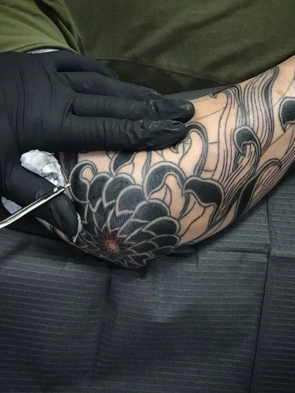 Traditional tattoo by Sousyu Hayashi