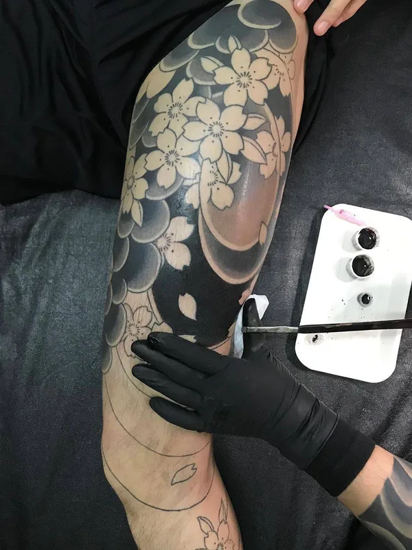 Traditional tattoo by Sousyu Hayashi