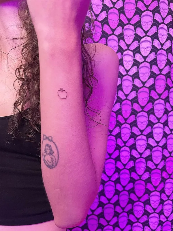 female black linework татуировка на forearm #44473 | Тату мастер Jonathan JONBOY Valena