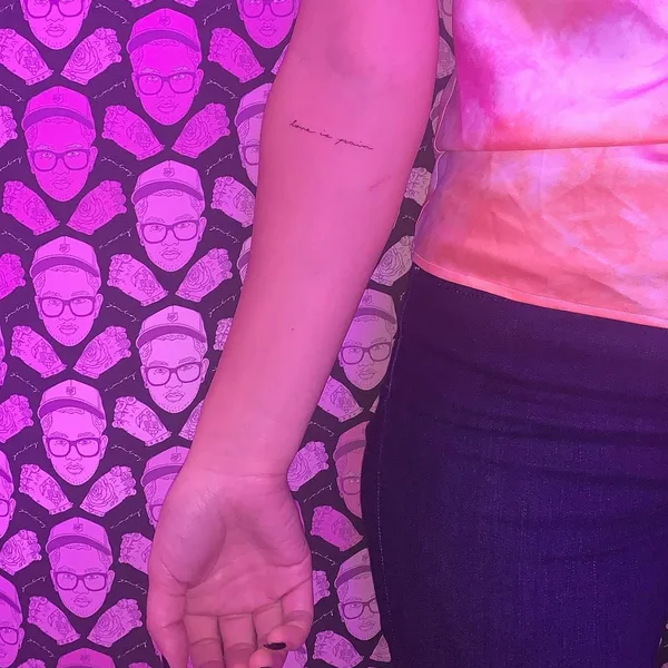 Minimalism tattoo by Jonathan JONBOY Valena in New York City