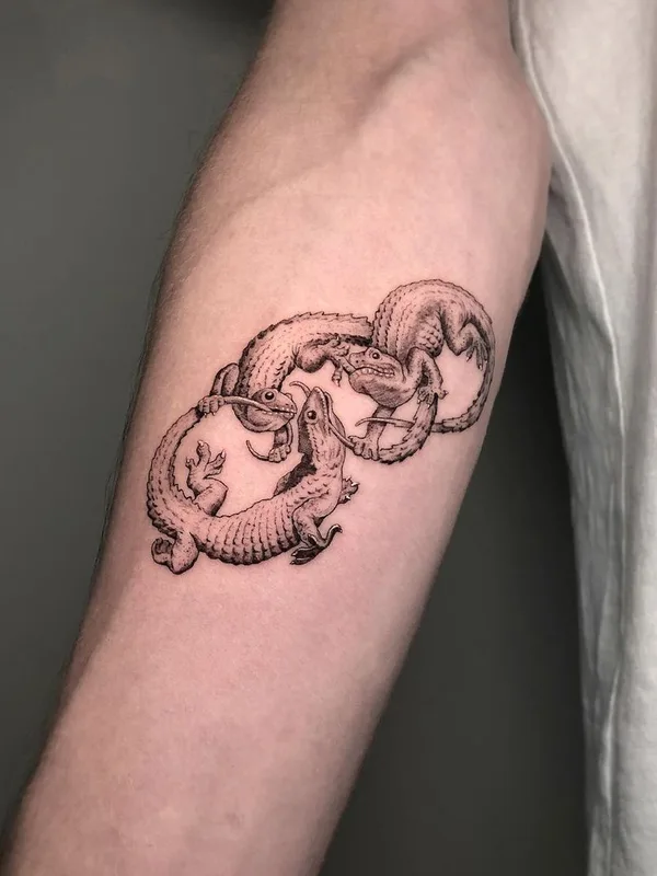 black and grey engraving татуировка на forearm #44483 | Тату мастер Вячеслав Веровский