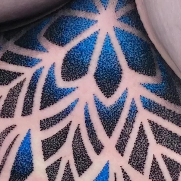 Ornamental tattoo by Kostik Dry in Grand Junction